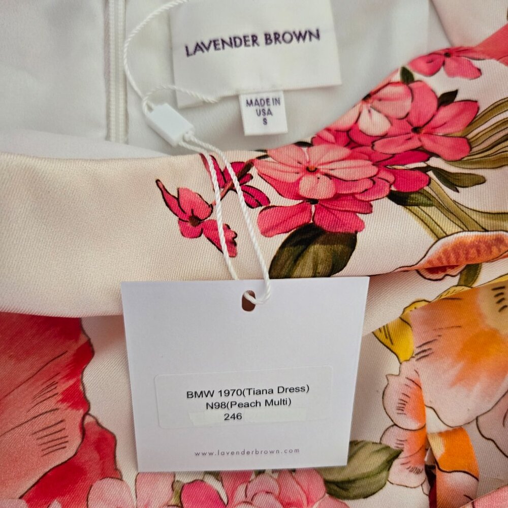 NWT Lavender Brown Tiana romper size S - Picture 11 of 12